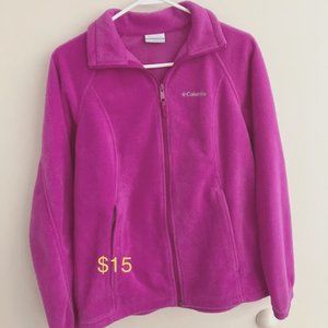 Columbia Jacket Soft Dark Pink